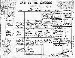 Cathay De Grande Calendar