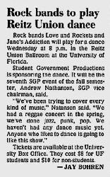 Ad Gainesville Sun November 17 1987