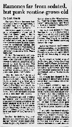 Review Pittsburgh Post Gazette September 22 1988 Close Up