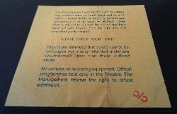 Ticket 7 Back