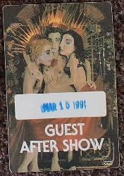 Aftershow Pass