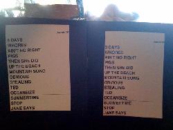 Setlist