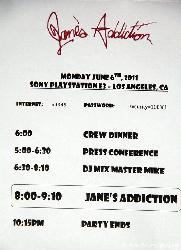 Party Schedule