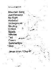 Setlist