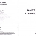 A Cabinet Of Curiosities UK Promo Disc 2 Slip