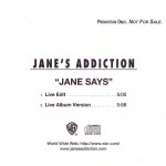 Jane Says (1997) U-Card