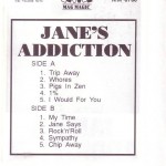 Jane's Addiction Poland Tape Inside