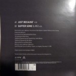 Just Because 7" Vinyl Back