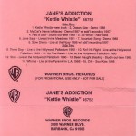 Kettle Whistle Cassette Promo Cover