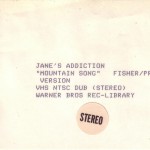 Mountain Song Promo VHS Cover