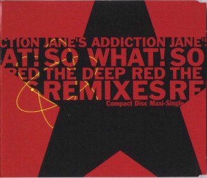 So What! The Deep Red Remixes Cover