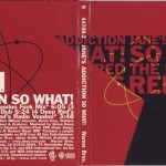So What! The Deep Red Remixes Front & Back