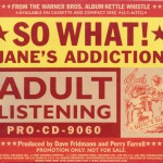 So What! Promo Slip Disc Cover