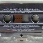 Words and Music Cassette Side 1
