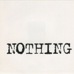 Why Something Instead of Nothing? Original U-Card Underside