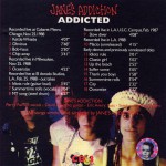Addicted Disc 3 Back Cover
