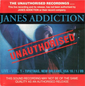 Jane's Addiction Love Vol. 1 Cover (v1)