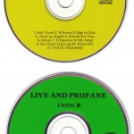 Live And Profane 2CD Alternate Discs