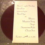Untitled Red Vinyl Back