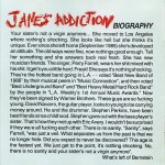 Song List Back Cover