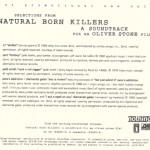 Natural Born Killers Promo Sampler Cover