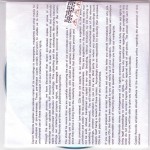 Promo Back Label