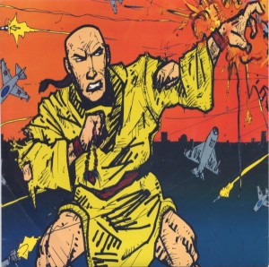 Monk With Gun Cover