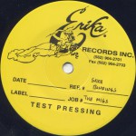Monk With Gun Test Pressing Side 2