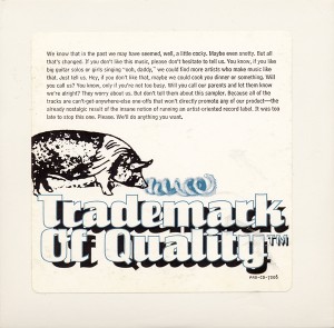 Trademark of Quality (1994) Cover