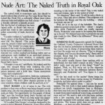 Detroit Free Press Article